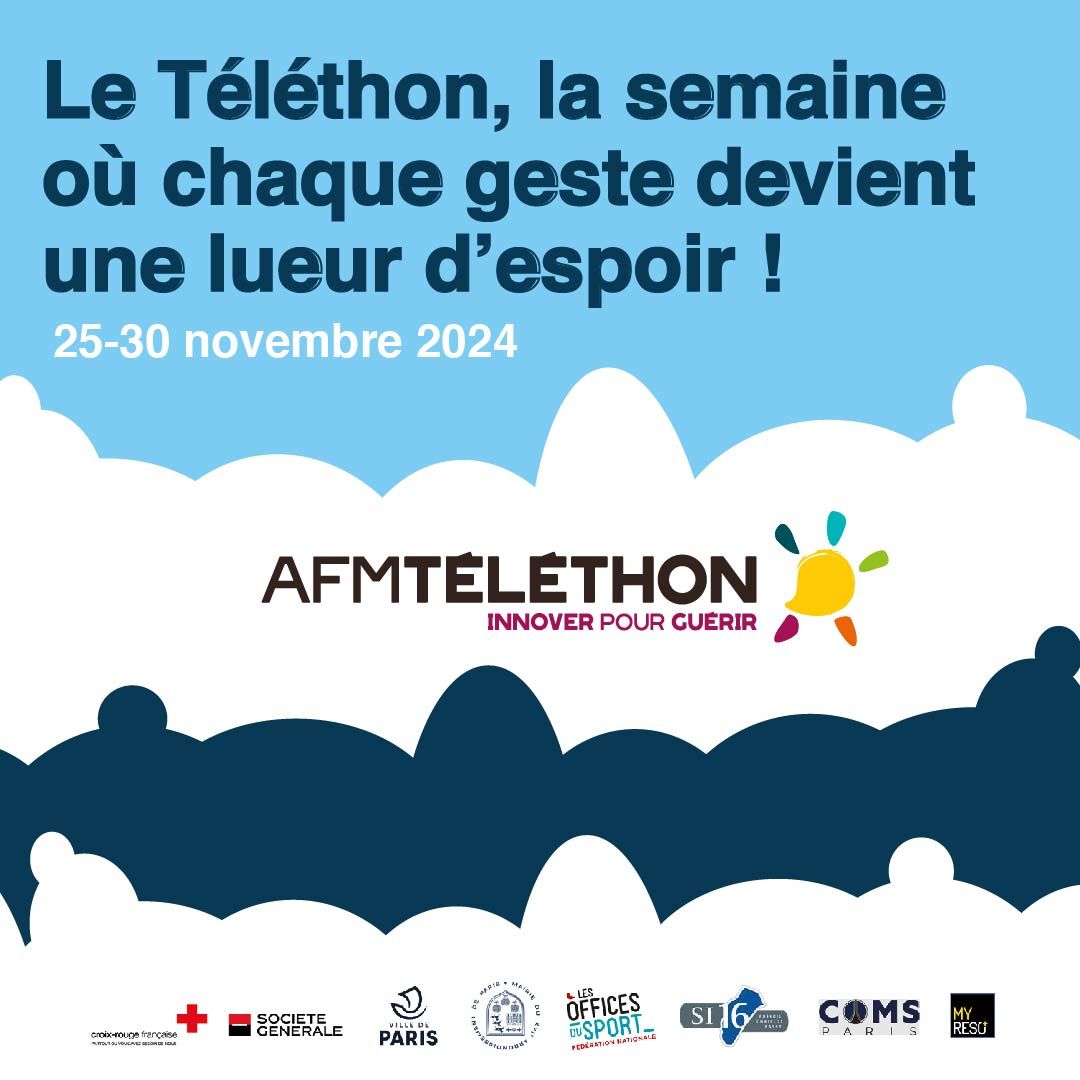 Téléthon 2024 : Les Offices du Sport solidaires