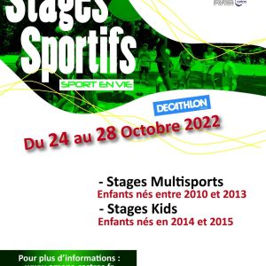 Stages sportifs Castres Toussaint 2022